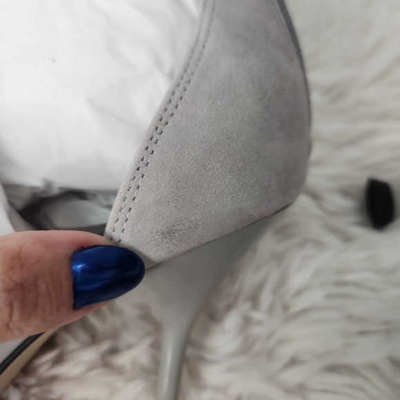 NIB Marc Fisher Carita Strappy Sandal in Light Gray Size 8 - Picture 6 of 6